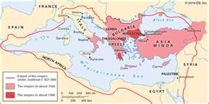 Byzantine Empire Geography and Landforms