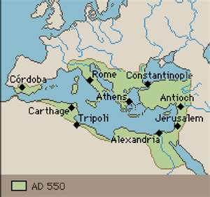 Byzantine Empire Geography and Landforms